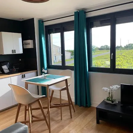 Appartement 1 Château La Rose des Vents Puisseguin Extérieur photo